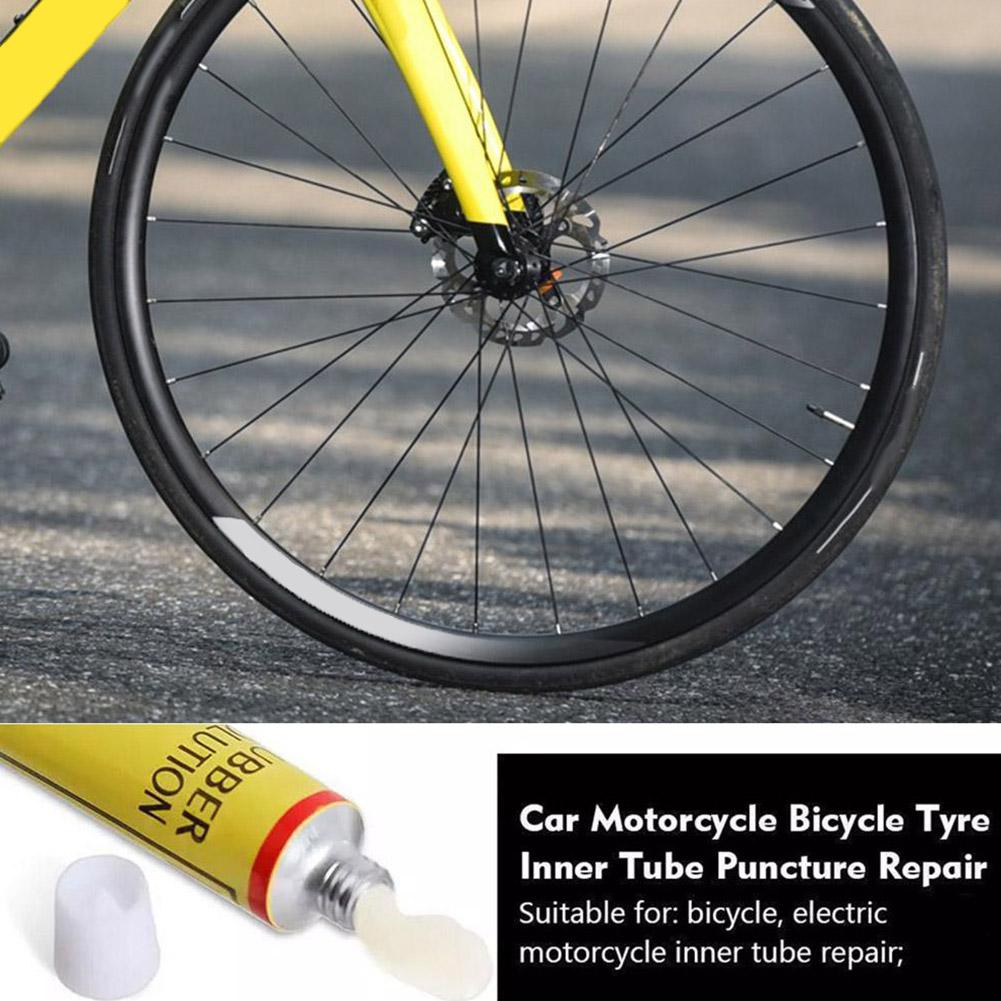 5Pcs Tire Repair Glue For Bicycle Motorcycle Tires Adhesive Tools Tube Cycling Repair Puncture U5S9