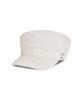 Bajal Va Curved Studded Sailor Cap Cream