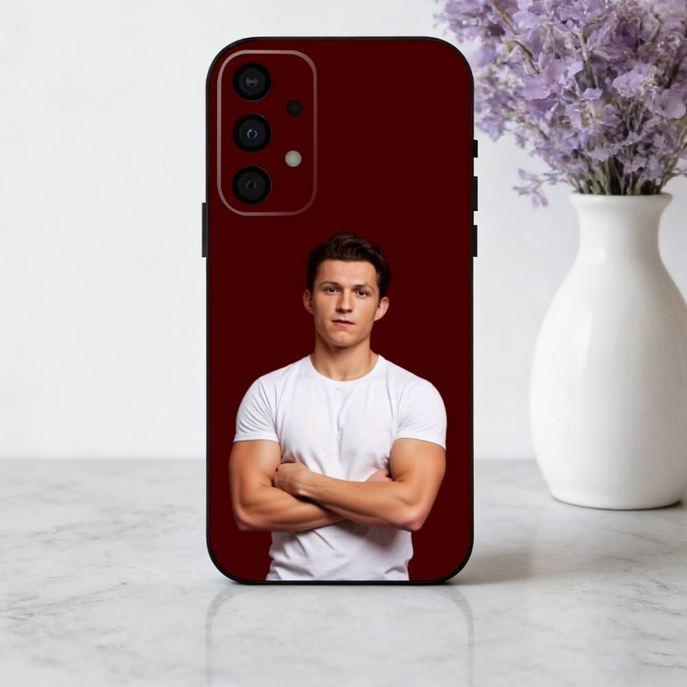 Handsome T-Tom H-Holland Phone Case For Samsung Galaxy A73,A72,A71,A70,A53,A52,A51,Soft Silicone Black Cover