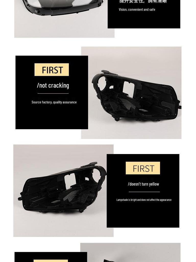 Compatible Lampshade Back Shell for 2020-2022 Mercedes-Benz GLS X167/AMG/GLS63 Maybach Headlight