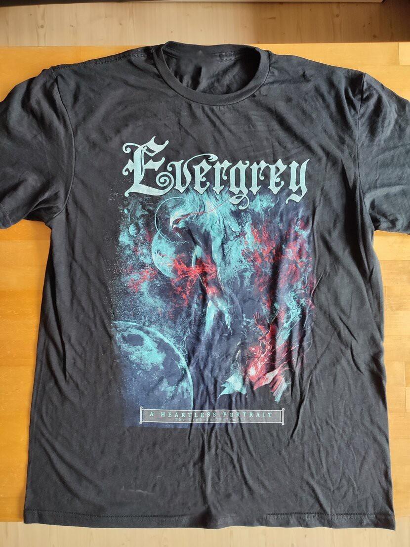 Evergrey European Tour 2022 Shirt - A Heartless Portrait Shirt 1 Sided L58 S