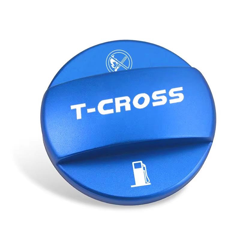 XMZSA1 Alloy Car Fuel Cap Oil Box Lid Petrol Tank Covers For Volkswagen VW T-cross Rline GTI Polo Golf 6 Jetta Beetle Touareg Scirocco