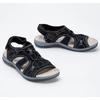 35-43 Große Größen Damen Sport Sandalen Einfarbig Aushöhlen Sommer Casual Lady Sandalias Kordelzug Einstellbar Bequeme Outdoor Strandschuhe Zapatos