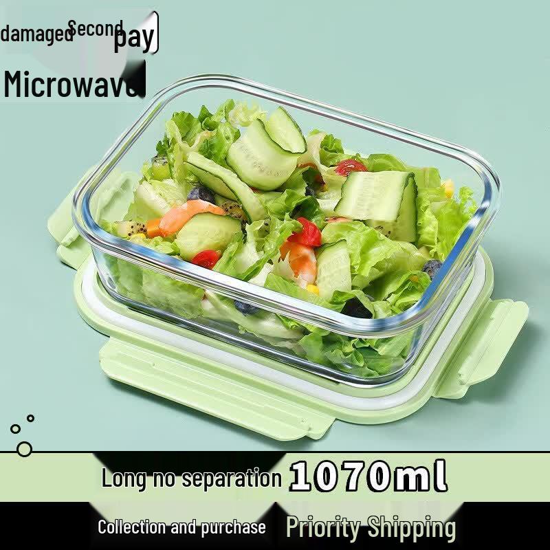Microwaveable Glass Bento Lunch Box