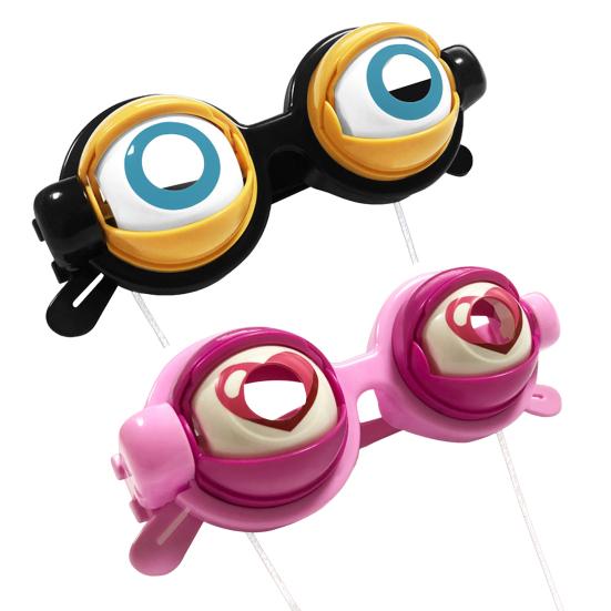 Winking Eyes Glasses Funny Novelty Booth Prop for Blinking Glasses Prank Photo Parties Performances Events