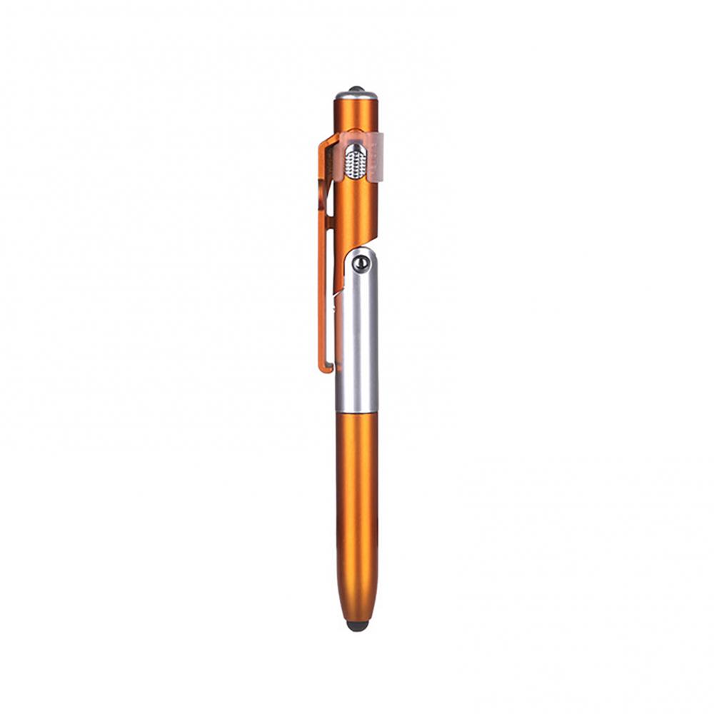 4 in 1 All in one  Ballpoint Pen Foldable LED Light Mobile Phone Rack Touch Ballpoint Pen Office School Supplies