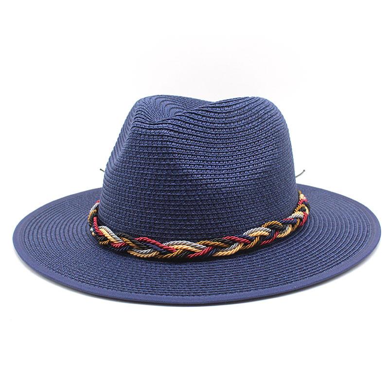 Spring And Summer Women Straw Hat Panama White Top Hat Sun Hat Travel Sun Protection Hat Photo Gift Hat