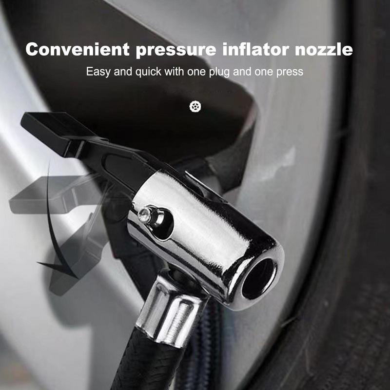 Taşınabilir Lastik Hava Kompresörü Dijital Ekranlı Lastik Şişirme Masası Basınç Ölçer Hava Pompası Araç Lastiği Malzemeleri İçin