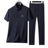 Men's Ice Silk Casual Summer Set