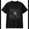 Detailed Comet Portrait Space Mens T-Shirt Black 100% Cotton Galaxy Printed