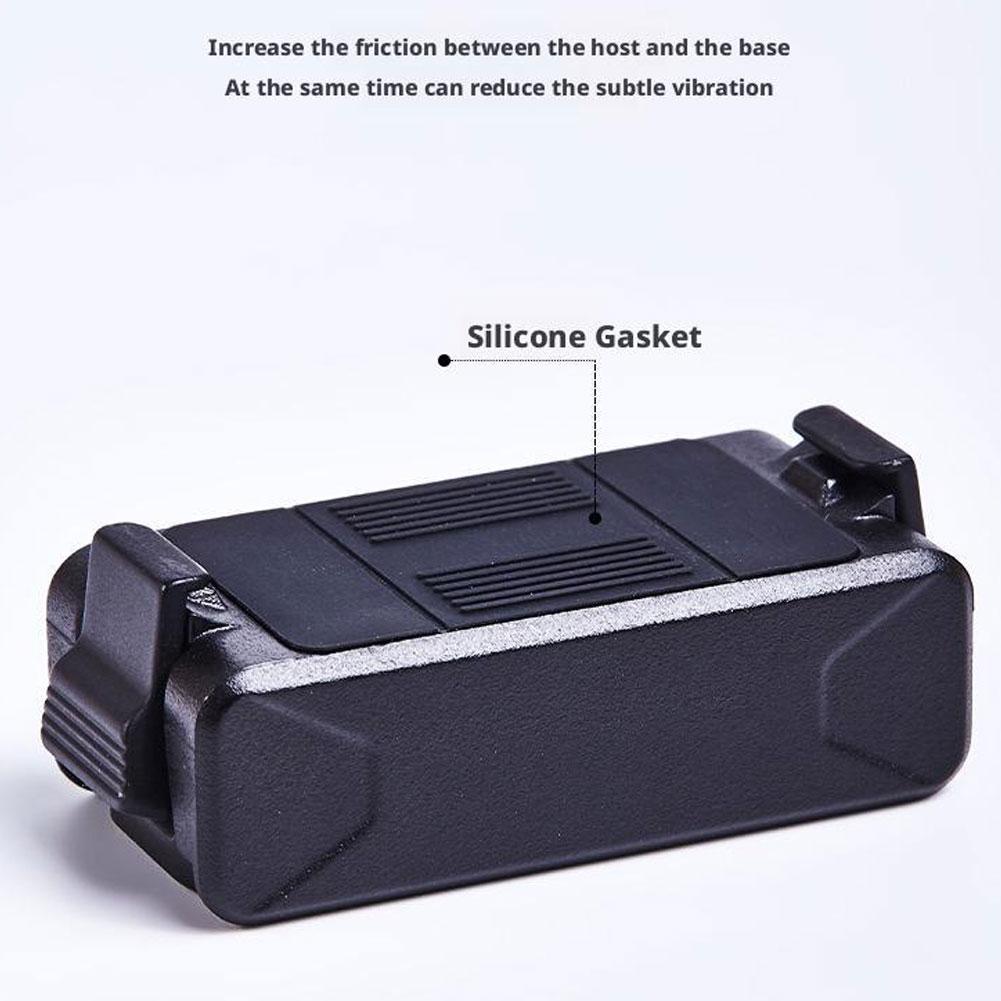 Magnetic Quick Release Adapter Base For DJI Osmo 360 Foldable Quick-release Two Claw Mount Adapter Non-slip Silicone Pad