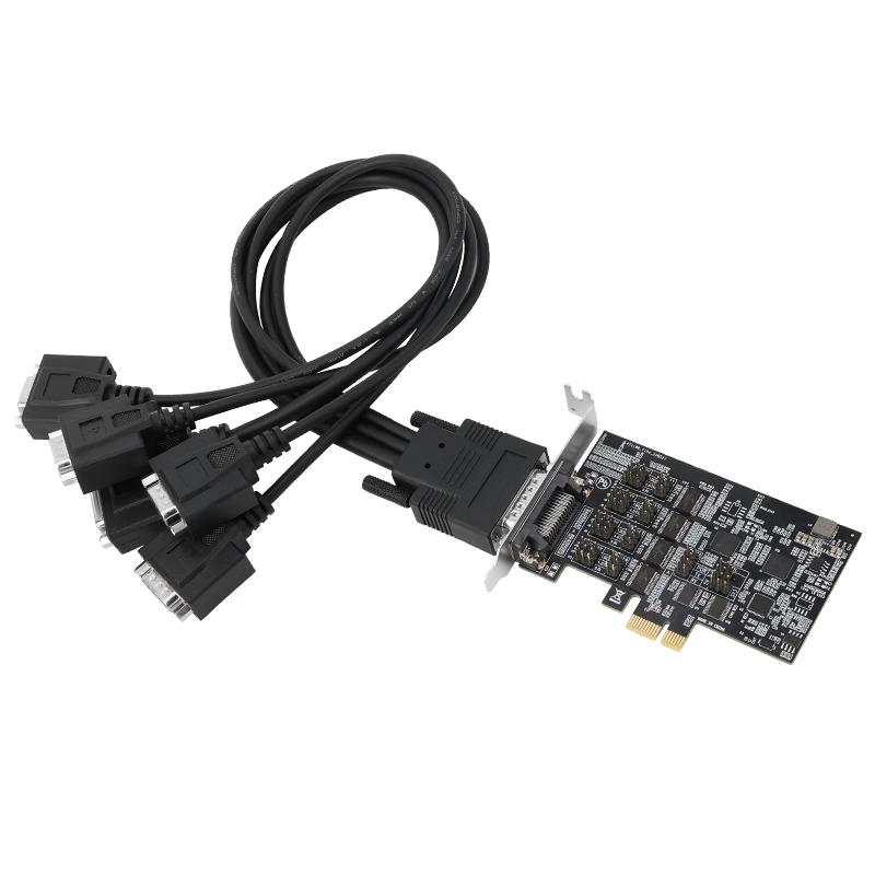 Karta rozszerzeń MOGE PCI-E do 4 portów szeregowych RS232