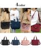 Damväska, lätt, stor kapacitet, axelväska/tote bag, crossbody-stil, 2-vägs, lätt nylon, enfärgad, enkel, snygg, multifunktionell (vin