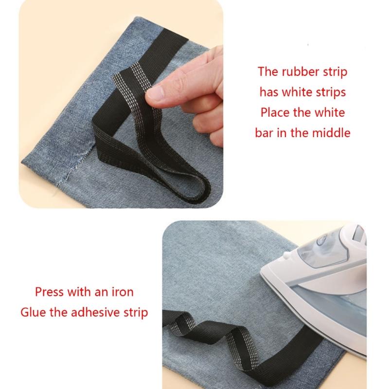 10Meter/10.9 Yards Iron-on Hem Tape for Suit Pants-Jeans DIY Sewing Pants-Edge Shorten Self-Adhesive Iron-on Fabric Tape