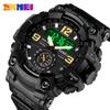 Cool Men's Outdoor Sports Watch Large Dial Multifunctional Waterproof Electronic Watch Men's