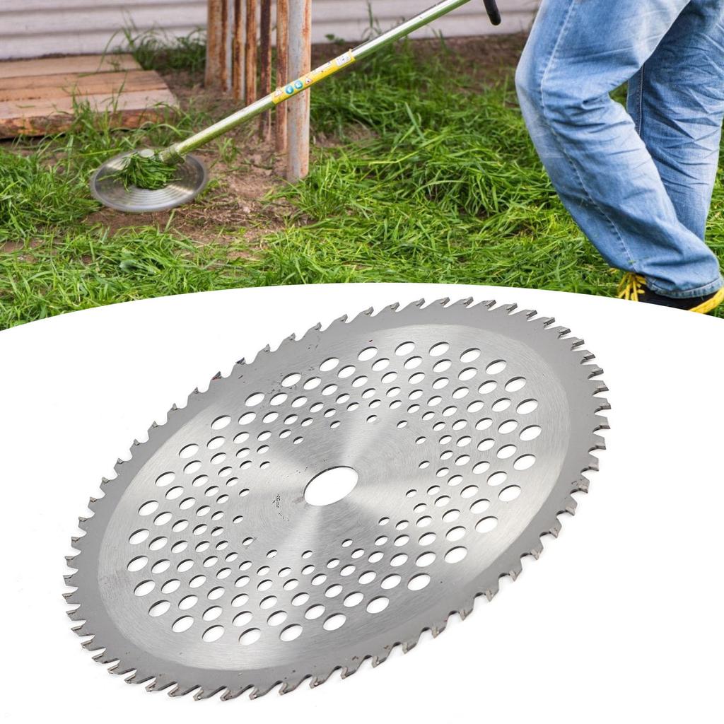 60 Teeth Circular Saw Blade Wheel Disc for Garden Trimmers Brush Cutter Weeders 255x25.4x60T