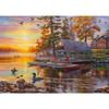 1000 Piece Puzzle : Boat Shed with Canoes