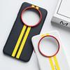 For Huawei Mate 80 Pro Max RS Case PU Leather Skin Friendly Contrast Color Keys Lens Frame Protective Back Soft Cover