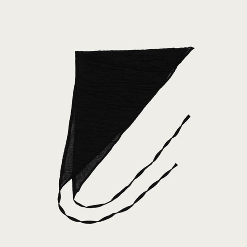 Sasaeorbit Basic scarf_Black