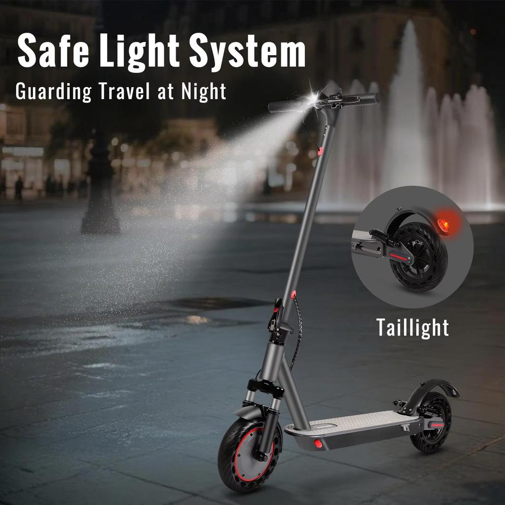 N7MAX Electric Scooter 500W Motor 36v12.5ah 35KM/H Max Speed 35KM Long Range 10 Inch with Shock Absorption APP Escooter