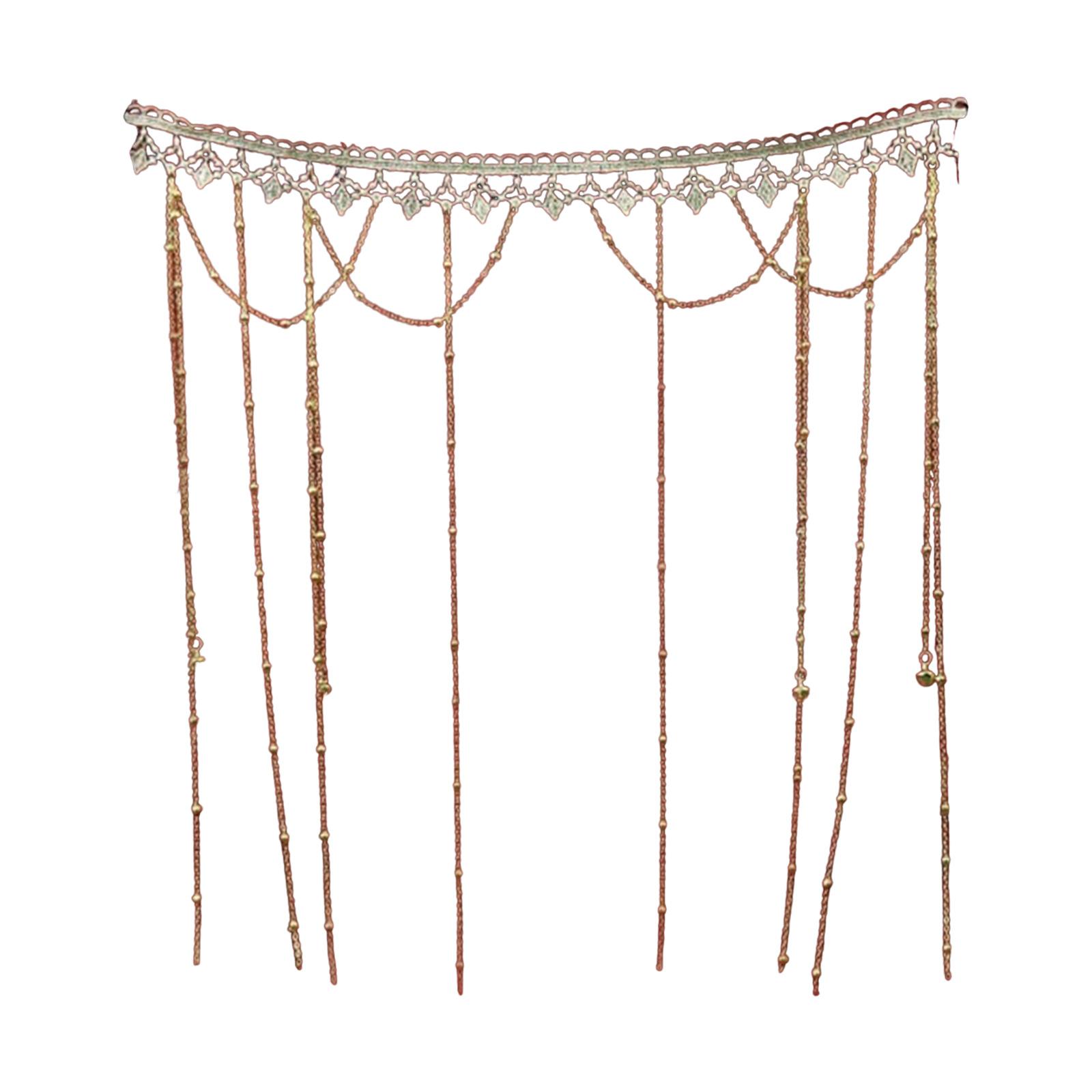 

Китайский стиль занавеска для лица с бахромой повязка на лоб старинные украшения для волос декоративная маска для лица ювелирные изделия для сценического танцора