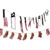 Spooky Halloween Party Haunted House Hanging Garland Pennant Banner Decoration K