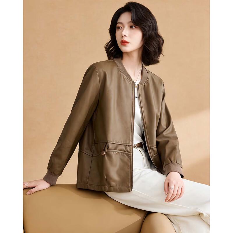 EST+II Women's Faux Leather Moto Jacket