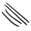 4Pcs Door Window Weatherstrip 68160‑04020 Sturdy Leakage Resistant Window Seal Belt Trim for Tacoma 1995 To 2004