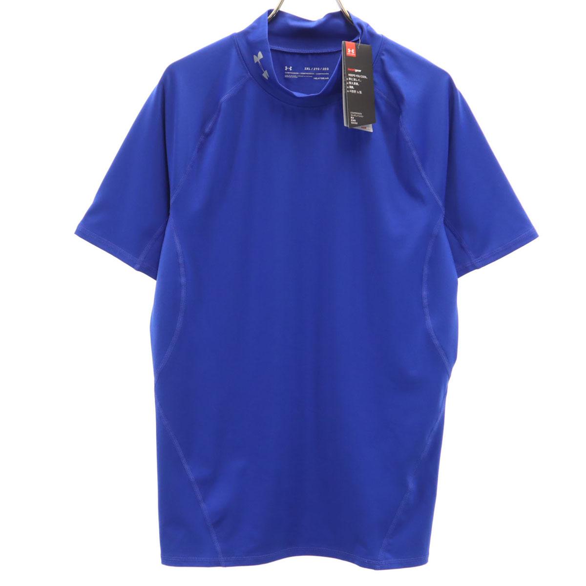 

unused UNDER ARMOUR Short sleeve Training wear 2XL blue Biggs Men s Used