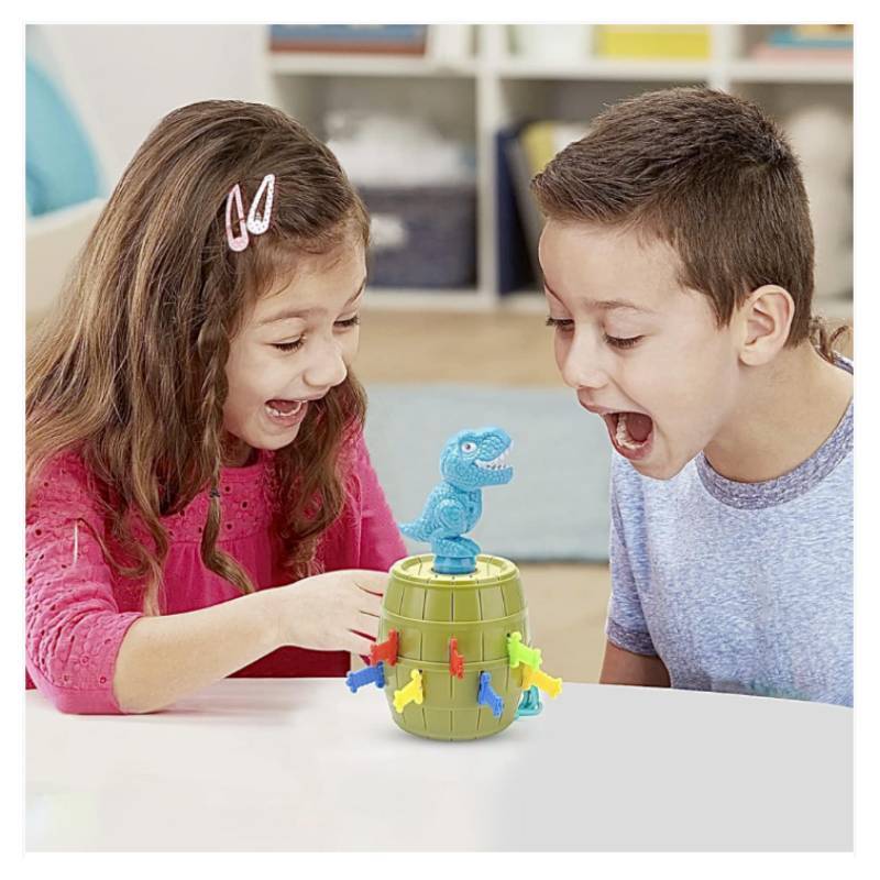 Pop Up Dinosaur Barrel Toy Funny Stabbing Barrel Game For Kids Adults Party