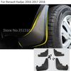Car Styling Plastic Fender Soft Mudguard Detector Flap Splash Mud Guard Molding For Renault Kadjar 2016 2017 2018