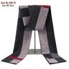 2026 Men's Winter Warm Plaid Scarf - European & American Style, Imitation Cashmere, Long Scarf