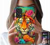 Samsung A52 / A52S Tok - Állatmintás Tigris Tok