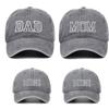 Cross-Border Embroidery Parent-Child Baseball Cap with Sun Protection