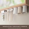 LIEI Magnetic Suction Toothbrush Holder with Cups