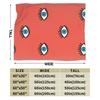 Eye Pattern Super Soft Blanket Girls Boys Plush Throw Blanket Comfortable Couch Chair Flannel Bedspread Sofa Bed Cover