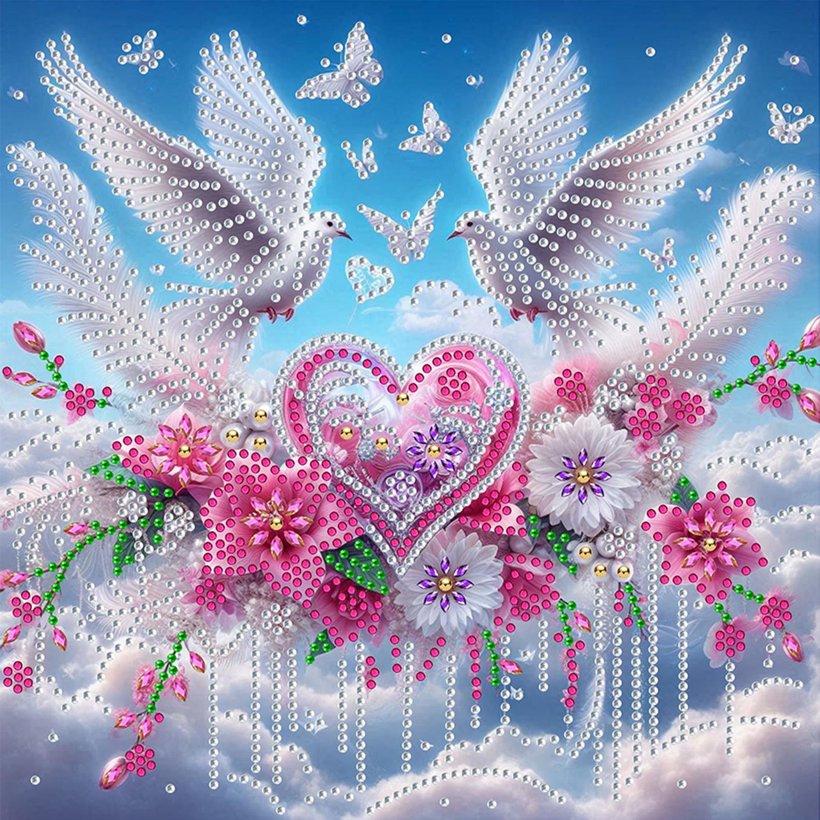 

Animal Special Shaped 5D DIY Partial Drill Diamond Dots Paintings for Adults Home Wall Decor Crystal Diamond Art 11.81x11.81in