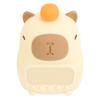 Kids Alarm Clock Night Light Integrated Cute Capybara Clock Dimming Night Light for Bedroom