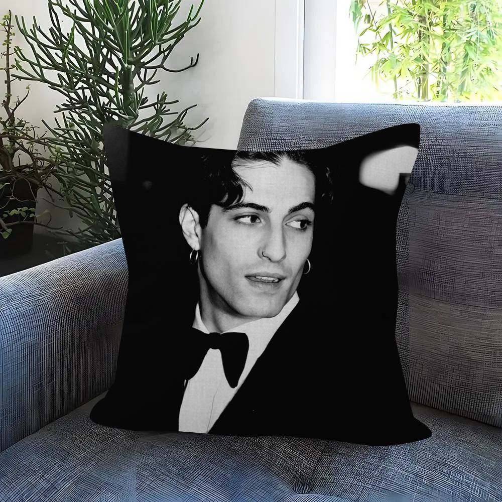 Rock Singer D-Damiano David Personalized Picture Text Home Decorative Pillows Household Gifts 45X45Cm
