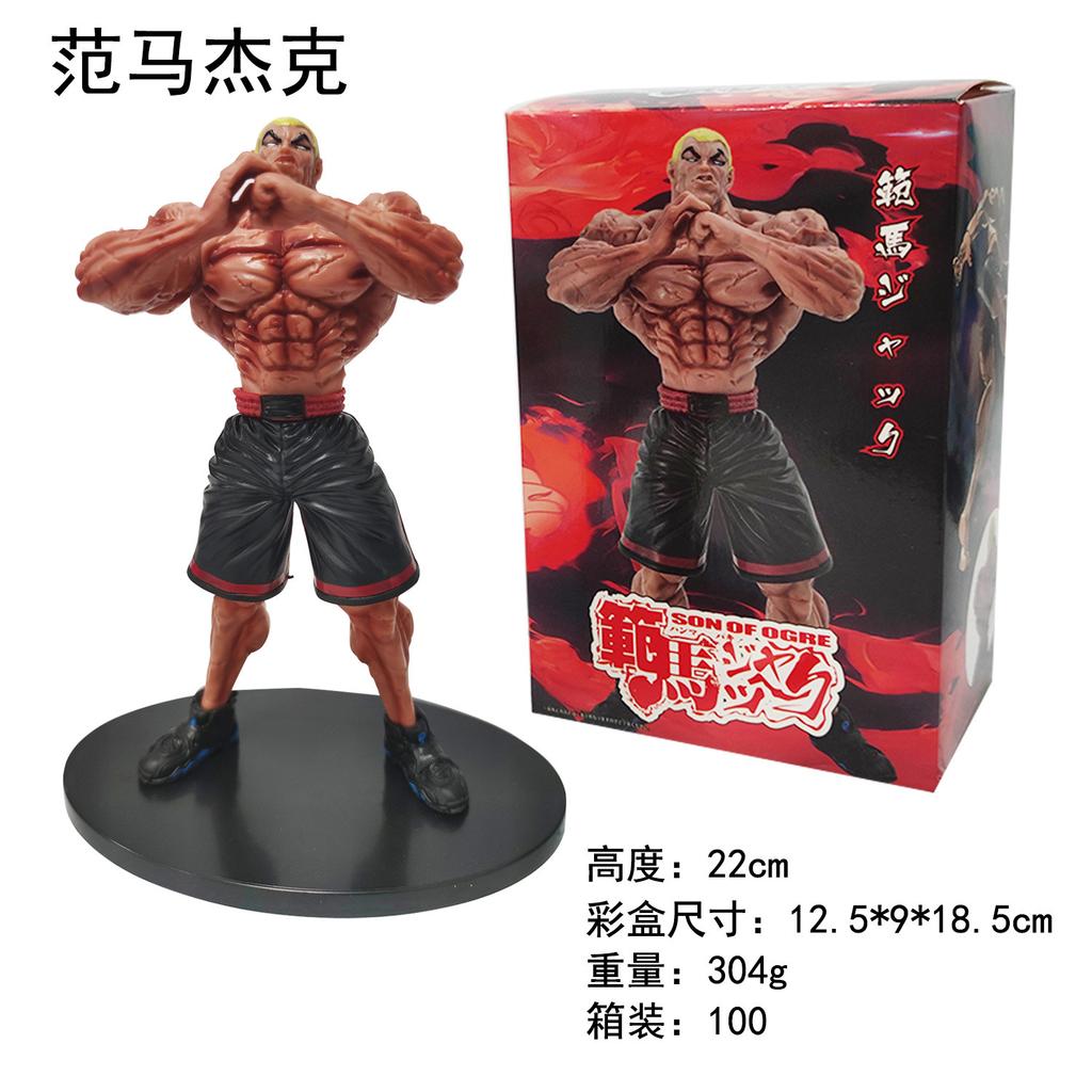 Action Figure Baki Hanma Figure Kaoru Hanayama Ornament Jack Hanma Doppo Orochi Yujiro Hanma Articulated Action Figure Toy