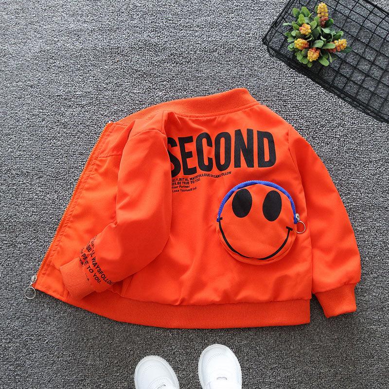 

Осіння куртка Бейсбольний костюм Одяг для підлітків Стьобані пальта Бавовняна куртка Дитячий бомбер Маленькі дитячі куртки Дівчинка Хлопчик 130