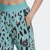adidas X Stella McCartney Knitted Sweatpants Women's Green Moderate Wide Leg Pants HA8965