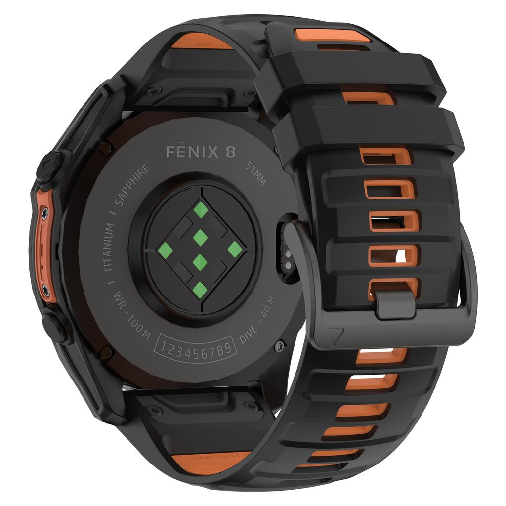QuickFit 22mm 26mm Silikonarmband für Garmin Fenix 8 E 7X 7 6 6X Pro 5 5XPlus/Epix Pro Gen2 51mm 47mm Armband Uhrenarmbänder correa