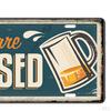 15 x 30cm Shabby Chic Metal Wall Sign Plaque Art Poster Restaurant Tavern Cafe Bar Pub Tin