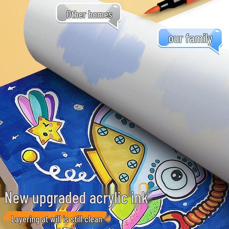 Truecolor Soft-Tip Acrylic Marker Pen Set