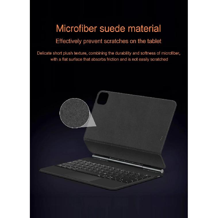 LFOIQN Magic Keyboard For iPad Pro 11/13 Inch 2025 M5 M4 Pro 12.9 M3 M2 Air 11"/13" 4th 5th 6th Pogo Pin Direct Connection Case