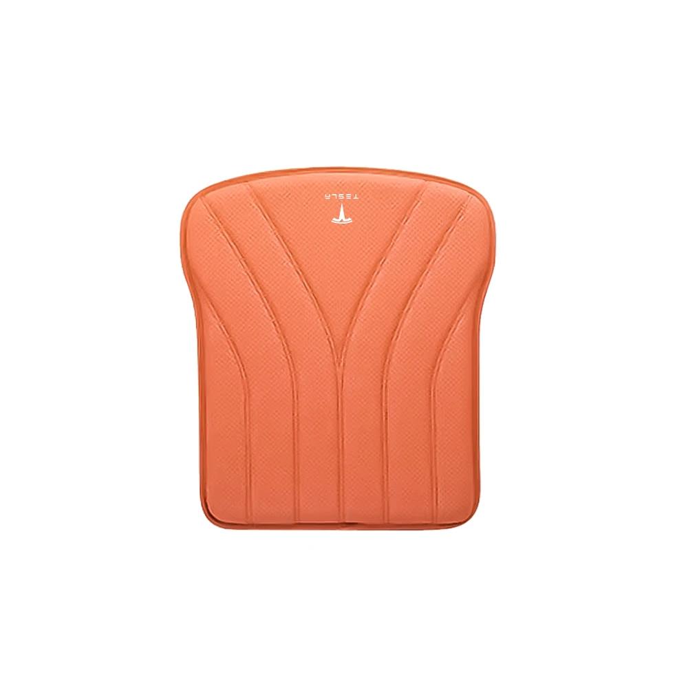 Car Sticker 2025 Hot Car Seat Pillows Lumbar Backrest Cushion Leather Seat Pads for Tesla Model 3 Y S X Roadster Juguete SpaceX