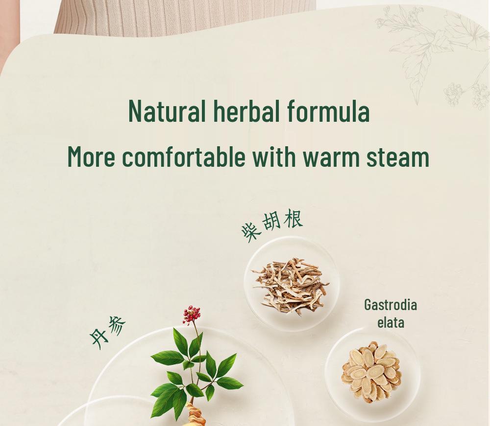 Zhang Zhongjing Self-Heating Steam Eye Mask - Relieves Eye Strain, Light-Blocking, Disposable Hot Compress for Students