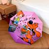 Bole and Bill  Pattern, Automatic Folding Umbrella, Portable and Foldable Design, 8 Ribs, a Christmas or Birthday Gift.