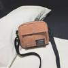 Women Canvas Single Shoulder Messenger Bag Small Square Bag Corduroy Bag